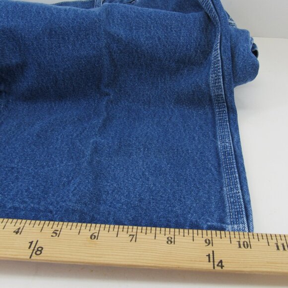 Dickies Men's Carpenter Style Blue Jeans Workwear Relaxed Fit Straight Leg 48X30 - Picture 9 of 10